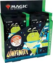 Wizards of the Coast Wizzards of the Coast Magic the Gathering Unfinity Collector Boosters (12 Boosters Per Display)