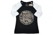 Creedence Clearwater Revival Ladies Raglan T-Shirt: Down On The Corner