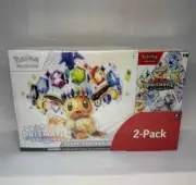 Pokemon TCG: Prismatic Evolutions Costco 2-Pack Bundle ETB + Booster Bundle
