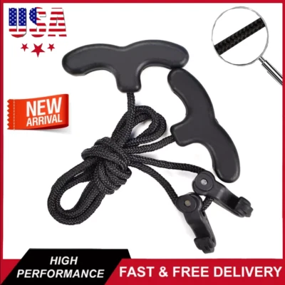 Crossbow Rope String Cocking Device Cocker Ropes for Archery Hunting Handle Tool