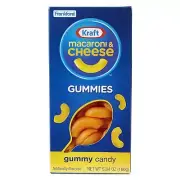 Kraft Mac & Cheese Gummies – Fruit-Flavored Macaroni Gummy Candy | Weird & Wacky