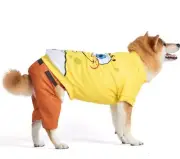 Halloween Tee & Shorts for Dogs - Fun and Cute SpongeBob Costumes for Dogs.. 56
