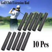 10Pcs Golf Club Graphite Shaft Extension Rods-Extend Iron Putter Extender Sticks