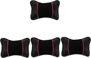 iplusmile 4pcs Seat Headrest Car Seat Neck Pillow Auto Head Pillow Neck Support for Car Seat Neck Cushion for Car Neck Support for Driving Bed Pillows Car Gadgets Sleeping Pillow Polyester