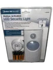 Bunker Hill Motion Activated LED Security Light -Up to 16 Feet- Model #99938 New