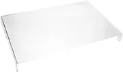 HOMSFOU 17.3 Inch Acrylic Keyboard Cover for Laptops White Wrist Rest Keyboard Protector