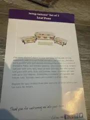 Temp-tations 3 Loaf Pan Set 1.75 Quart& 2 @ 12oz K46094 NIB (PUMPKIN PATCH)
