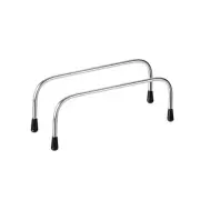 Metal Internal Wire Frames, 3.94" 2Pcs Tubular Bag Frame for Purse Bag Making
