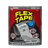 在飛比找momo購物網優惠-【FLEX TAPE】強固型修補膠帶 4吋寬版 水泥灰 美國