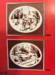 Artcraft Concepts Set of 2 Snow Scene Etching Kit