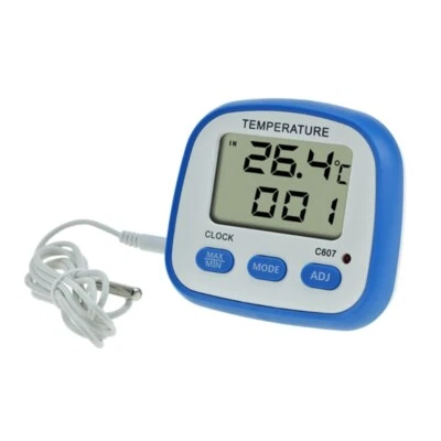 LCD Digital Thermometer Indoor Room Electronic Temperature Meter Sensor Gauge