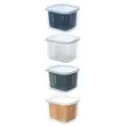 4 Pcs Fridge Food Storage Containers Freezer Storage Containers