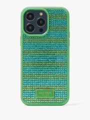 Seaside Striped Sequin iPhone 14 Pro Max Case