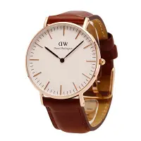 在飛比找蝦皮購物優惠-DANIEL WELLINGTON DW 手錶 36mm 皮