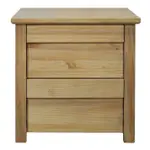 [Sleeping Giant] Kimberley Bedside Table Nutmeg - 2 Drawer