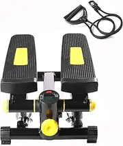 Stair Stepper, Mini Steppers for Exercise at Home, Portable Stepper Machine, Twist Workout Machine with Monitor, Adjustable Twist Stepper for Home Office Workout