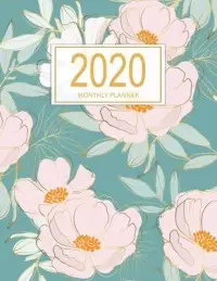 在飛比找博客來優惠-2020 Monthly Planner: Jan 1, 2