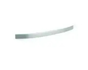 Thermorail DCF7 Curved Flat Bar 700mm Single Bar Heated Towel Rail Chrome