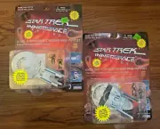 Playmates Star Trek Innerspace Excelsior & Stargazer Starfleet Ships Sealed New