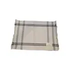 Hearth & Hand Magnolia Cotton Linen Red Blue Cream Striped Placemats (Set Of 8)