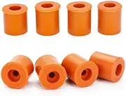 3D Printer Silicone Bed Leveling Mounts 8Pcs, Heatbed Parts, Hotbed Leveling Silica Column, Ender 3 Solid Bed Mounts Stable Hotbed Tool Heat-Resistant for Ender-3 V2/S/PRO/CR-10/S/V2