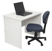 Rapidline Open Office Desk White Home Furniture 900mm x 600mm Vibe CDK96