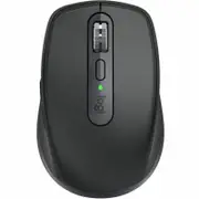 Logitech MX Anywhere 3S Mouse - Bluetooth - USB - Darkfield - 6 Button(s) - Graphite - Wireless - Rechargeable