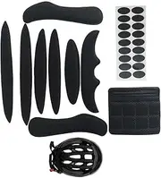 1 Set Helmet Pads, Helmet Pads, Foam Bicycle Helmet Pads, Replacement Helmet Inner Pads, Accessories for Anti-Collision Sponge Protection in Bicycle Helmet, to Prevent Head Injuries