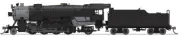 Broadway Limited N USRA Class 2-8-2 Heavy Mikado#Un DCC/SND 3982