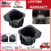 Black Center Console Cup Holder Insert Right & Left For Toyota Tacoma 2005-2017