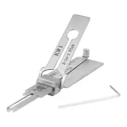 KW1 Lock Key Precision Hook Stainless Steel Pick Set Maintenance Repair Tool