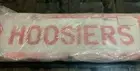WS HOOSIERS CLIPS, Wall Plaque w/ Hooks, Rustic Look