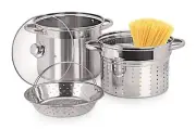Kitchen Appliances Stainless Steel Multi Cooker Multi Purpose Steamer With Lid