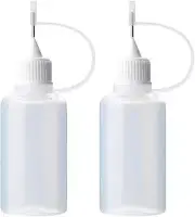 Needle Tip Glue Bottle,2Pcs Precision Tip Applicator Bottles Glue Applicator