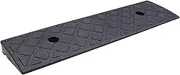 Curb Ramp - Heavy Duty Driveway Sloping Step Mat, Vehicle Ramps, Entry Ramp Heavy Duty Home Threshold Step Mat, Versatile Garage Sloping for Scooters Motorcycles Cars
