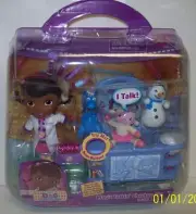 Doc McStuffins Doll Magic Talkin Talking Checkup Set Lambie Stuffy Chilly NEW