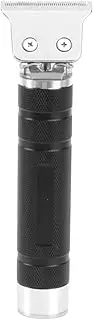 Healeved Professional Hair Clipper Mute Trimmer Hair Cutting Tool for Home Barbershop Black No Battery Lubricating Oil