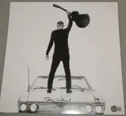 BRYAN ADAMS Hand Signed 12'x12' Promo Poster BAS COA Buy Genuine