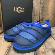 MENS US 9 UGG TASMAN LTA CALI TOPO SLIPPER SHOE OCEAN BLUE SHEARLING EUR 42