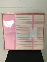 NIP WE R Memory Keepers Deluxe baby Girl album scrapbook journal pregnancy
