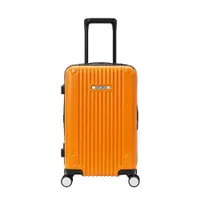 在飛比找ETMall東森購物網優惠-CENTURION百夫長拉鍊款20吋安奎拉消光橘行李箱