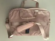Pink Light Flight Carry on Luggage bag Laptop Case travel shoulder bag A1