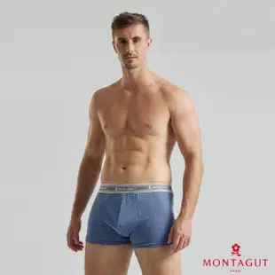 【MONTAGUT 夢特嬌】8件組MIT台灣製石墨烯遠紅外線排汗平口褲(法國知名時尚休閒品牌)