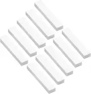 GREENADSCAPE 10pcs Bone Guitar Nut Replacement Parts for Acoustic Guitar for Enhanced Tone and Resonance for Musicians