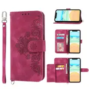 For iPhone 13 Mini Case, Leather Wallet Flip Case With Strap