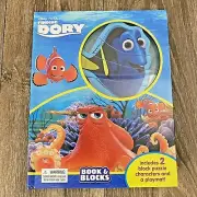 Disney Pixar Finding Dory Book & Blocks