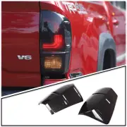 For Toyota Tacoma 3rd Gen Smoked ABS TintFilm Tail Shades Black Tail Light Cover (for: Toyota)