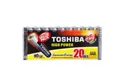 20pc Toshiba Alkaline AAA Battery 1.5V High Power Leakage Resistant LR03