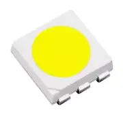 100 x Warm White 5050 SMD PLCC-6 LED 5000mcd
