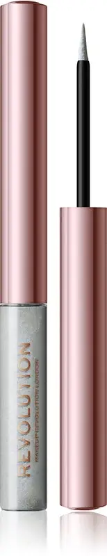 Makeup Revolution Festive Allure Precision Liquid Eyeliner Color Holo White 2.4ml